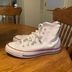 Chuck Taylor All Star White High Top Shoes